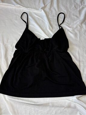 Kimchi Blue Black Spaghetti-Strap Camisole
